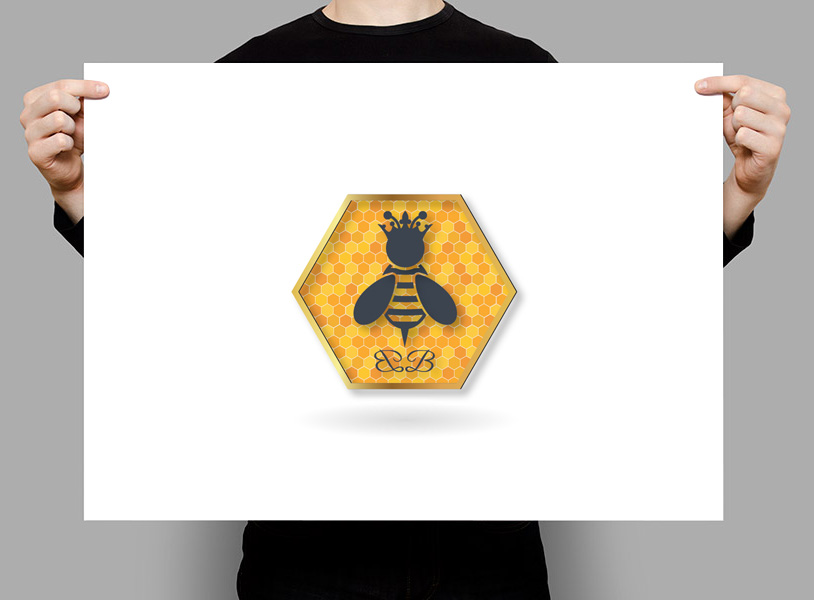 Bumble-Bee-Logo-Mockup